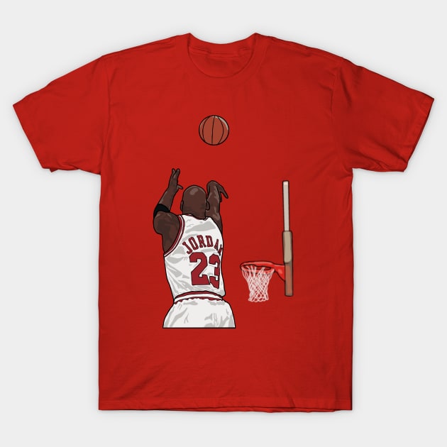 Michael Jordan Jumpshot T-Shirt by rattraptees